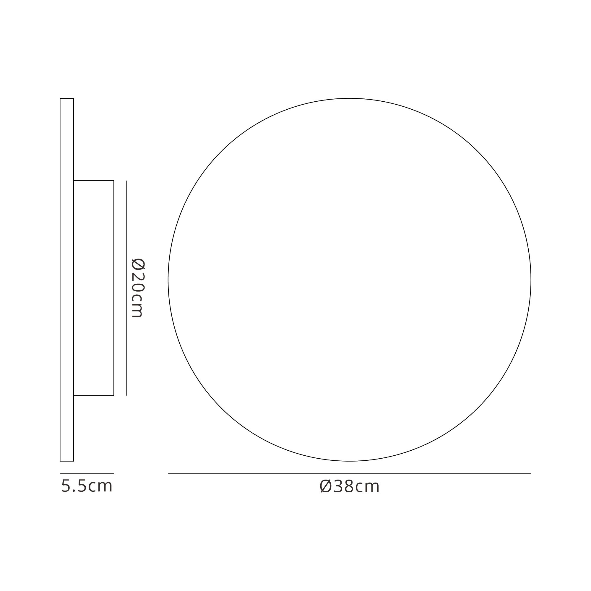 Bora Bora White Wall Lights Mantra Fusion Wall Washers